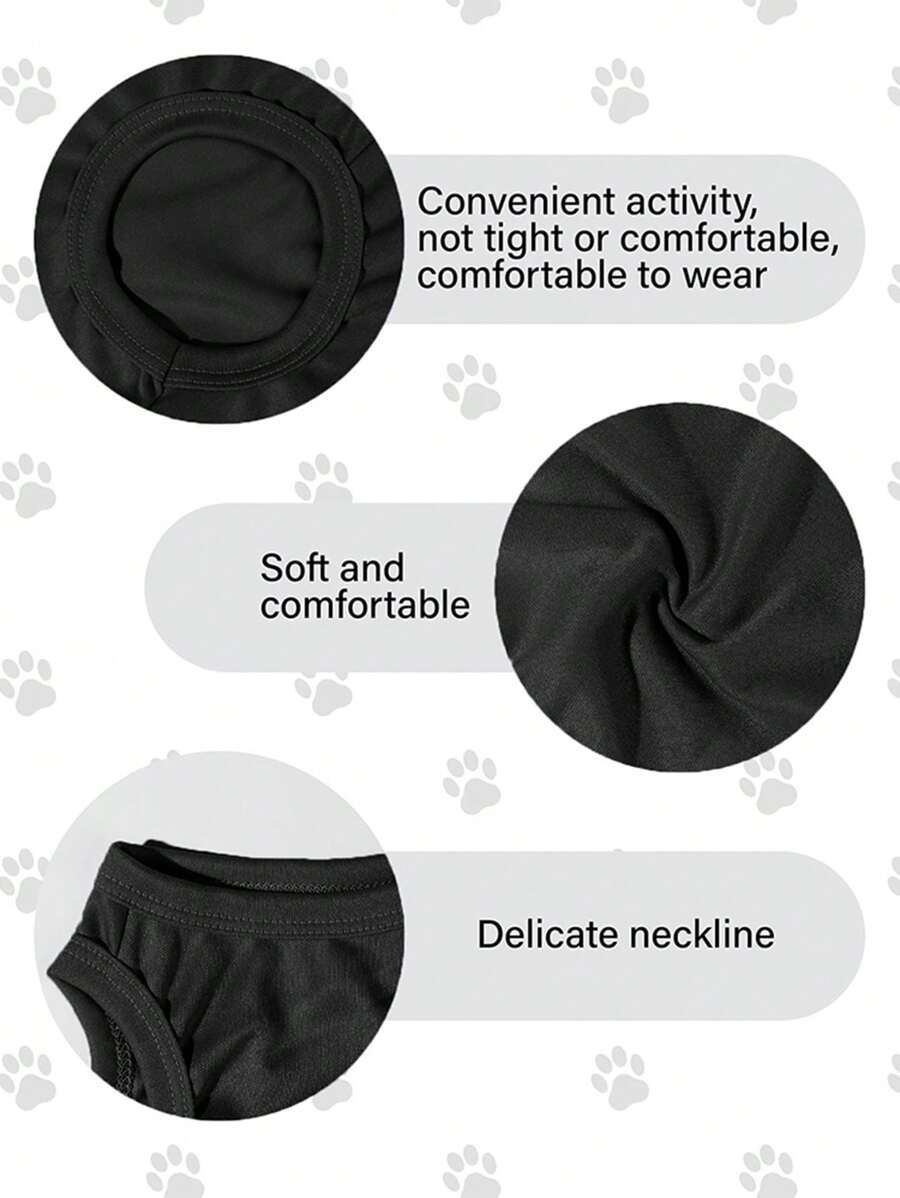 1PC “Just A Girl” Slogan Pet Tank Top – Cute Contrast Color Vest, Breathable, Anti-Flea for Dogs & Cats