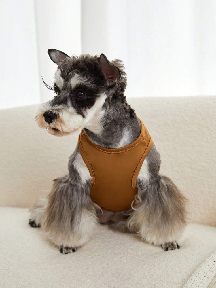 1PC Cartoon Bear Print Pet Tank Top – Cute & Breathable Summer Shirt for Small Dogs and Cats