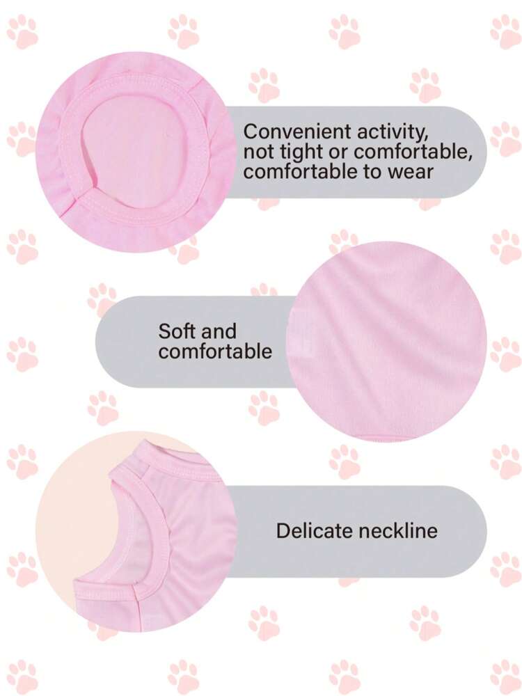1PC “Little Miss Sassy” Cooling Pet Vest – Breathable Anti-Flea Shirt for Dogs and Cats, Indoor/Outdoor